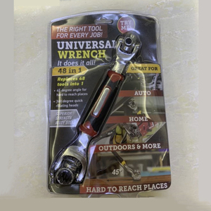 ประแจอเนกประสงค์แบบหมุนได้ 48 in 1 พร้อมด้ามจับยางรูปทรงด็อกโบน - Product Image 6