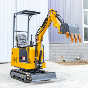 Mini-excavatrice domestique Hengwang HW08 avec godet, machines d'excavation - Product Image 6