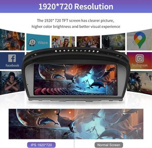 Pantalla Táctil Multimedia Inalámbrica Apple CarPlay Linux para Automóvil, para BMW Serie 5 3 E60 E61 E62 E63 E90 E91 E92 E93 Sistema CCC CIC - Product Image 5