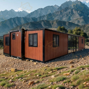 Villa Grey Estendibile Triangolo Portatile Contenitore <span class=keywords><strong>Casa</strong></span> Case con Triangolo tetto - Product Image 3