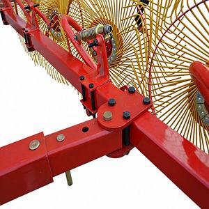 Râteau à foin pour tracteur certifié CE de haute qualité, composant essentiel PTO, garantie 1 an - Attrape-herbe fiable pour le terrain - Product Image 5