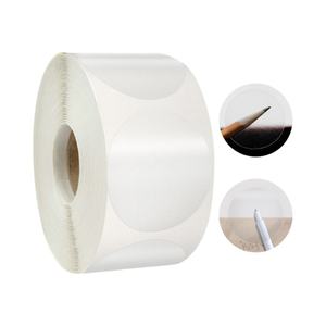 Compostable Biodegradable Plant Based Clear Cellulose Paper Film Custom Waterproof Packaging Product Biodegradable Label <b>Sticker</b> - Product Image 1