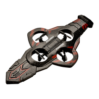 Avion RC en mousse EPP avec figures 3D, décollage à une touche, drone à détection gestuelle, aéronef télécommandé Flying Sword pour enfants et débutants