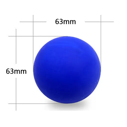 कस्टम डिजाइन और लोगो रबर लोचदार गेंद मालिश गेंदों
