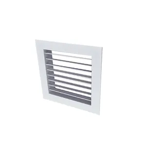 Double deflection Aluminum air ventilation supply air conditioner grille