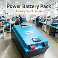 Paket Baterai Lithium Iron Phosphate Smart BMS 3000 Siklus UN38.3 CE Untuk Sepeda Motor Listrik Roda Tiga Garansi 2 Tahun