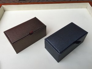 Factory Direct Custom Logo Men Cufflink Gift Box Luxury Velvet Lining Cuff Links <b>Packaging</b> Box For Daily Business Gentleman - Product Image 3