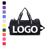 Sac de voyage pliable personnalisé avec logo, pour sport et gym, imperméable, pour femmes et hommes, rose, sac de sport, sac de voyage