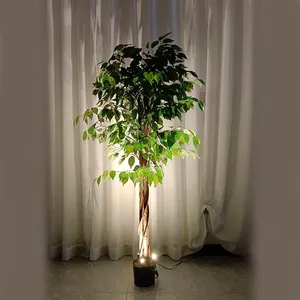 <span class=keywords><strong>Oh</strong></span> Arts Lights for Tree Strap, Projecteur d'extérieur pour sapin de Noël intérieur, Arbre de Noël artificiel en ficus avec lumières - Product Image 5
