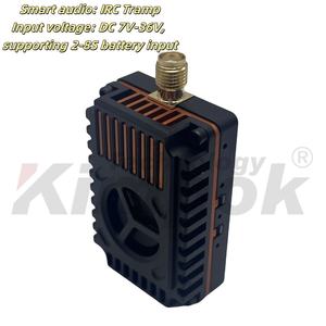 Kimpok Ultra Long Range Flight 1.2G 4W VTX Accessoire de drone Émetteur vidéo Puissance commutable 25mW/2000mW/4000mW FPV VTX <span class=keywords><strong>9CH</strong></span> - Product Image 4