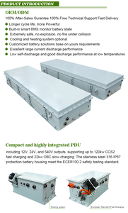 CTS High Voltage 525V 230Ah 120kWh Marine LiFePO4 Battery Pack for Yacht and Catamaran - Product Image 2