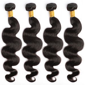 Paquetes de cabello humano 12A Paquetes de ondas corporales Cabello humano 100% <span class=keywords><strong>Extensiones</strong></span> de cabello humano virgen brasileño sin procesar Listo para enviar - Product Image 6
