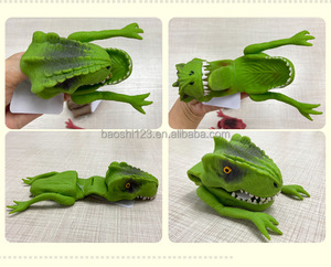 Lindo Juguete de Peluche de Dinosaurio para Dedos, Juguete de Goma Suave y Elástica con Lengua para Aliviar el Estrés, Juguete Interactivo para Padres e Hijos, Regalo para Niños - Product Image 2