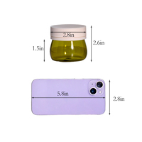 Produits tendance, soins de la peau, pots cosmétiques en gros, pot à crème, pot à lotion, 160 ml, 5,4 oz, pot en plastique vide pour emballage cosmétique