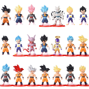 <span class=keywords><strong>Goku</strong></span> e compagni Figure giocattolo: Action Figure da collezione di decorazioni per la casa ispirate agli Anime per gli appassionati di Design stilizzato con dettagli vivaci - Product Image 3