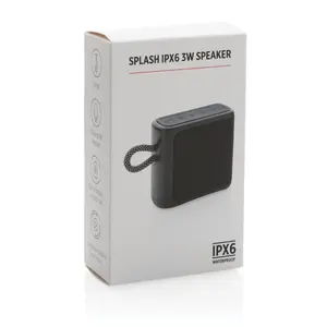Altoparlante IPX6 3W Splash, gadget personalizzati - Product Image 4