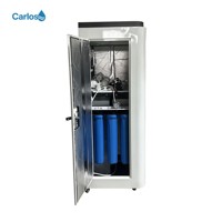 Distributeur d'eau potable intérieur avec protection contre la pénurie d'eau, acceptant le paiement par carte, idéal pour les salles de sport