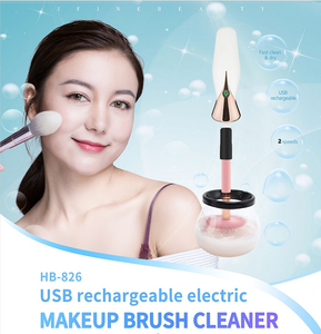 IFINE Beauty Brosse de nettoyage et de séchage électrique automatique pour pinceaux de maquillage, rechargeable par USB, 1200 mAh, 2 vitesses - Product Image 5