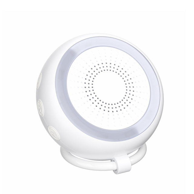 Latest Portable Sound Machine Baby White Noise Machine With Rain Sound And Soft Light For Sleep Aid