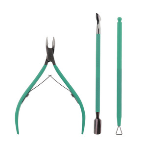 Stainless Steel Cuticle Clippers Spring Pliers Double Headed <b>Nail</b> Pusher <b>Set</b> For Manicure Pedicure Home Use Durable - Product Image 5