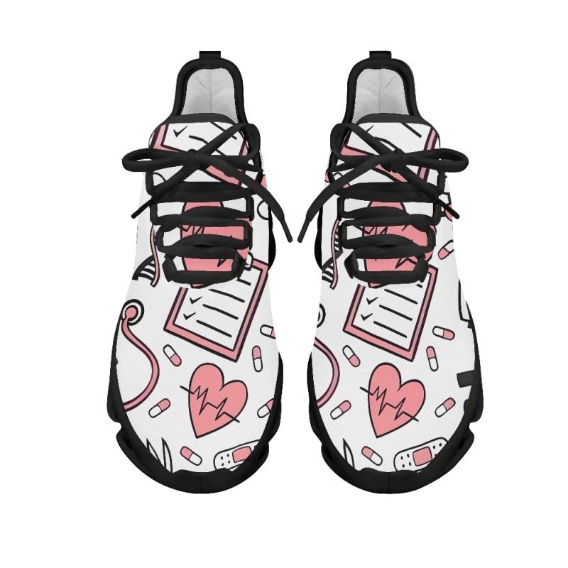 Dropshipping Print on Demand Casual Shoes Custom Design Nurse Shoes for  Women New Styles Running Breathable Sport Sneakers