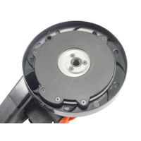Ponceuse orbitale pneumatique pneumatique sans clé à levier de sécurité à vide auto-générée de 12000 tr/min de 6 pouces avec couvercle anti-poussière inférieur