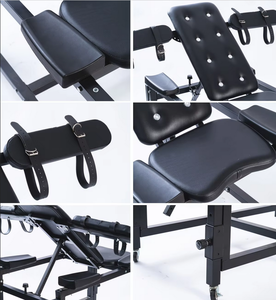Meubles BDSM : Grand canapé érotique avec écarteur de jambes, menottes de retenue et machine sexuelle intégrée - Product Image 3