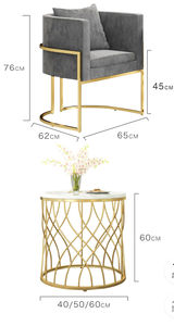 Canapés de salon <span class=keywords><strong>Louis</strong></span>, style nordique, <span class=keywords><strong>fauteuil</strong></span> de salon moderne avec repose-pieds pour chambre à coucher, balcon, salon - Product Image 6