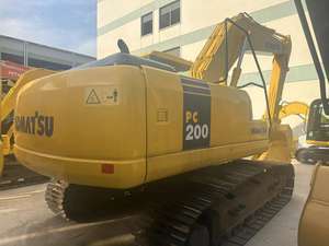 Vente en gros de pelleteuse à PC200-7 Komatsu d'occasion Machines de terrassement avec 1 an de garantie Pelle sur chenilles compétitive Pr - Product Image 3