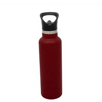 Gourde isotherme JIAHE en acier inoxydable 22oz 650ml, anti-fuite, double isolation, pour enfants, salle de sport, cantine, camping, randonnée, yoga