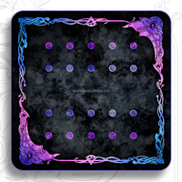 [Personnalisé] Tapis de jeu TCG en suède premium, lisse et antidérapant, pour les tournois de jeux de cartes sur table – Agence de fourniture en gros