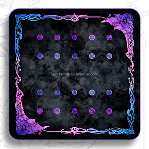 [<span class=keywords><strong>Personnalisé</strong></span>] Tapis de jeu TCG en suède premium, lisse et antidérapant, pour les tournois de jeux de cartes sur table – Agence de fourniture en gros - Product Image 2
