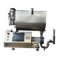 Machine de remplissage en forme de U pour cosmétiques, chocolat et savon, en acier inoxydable, avec chauffage et mélange