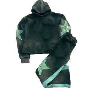 KY Sudaderas con capucha casuales Pantalones Jogger <span class=keywords><strong>Conjuntos</strong></span> <span class=keywords><strong>de</strong></span> <span class=keywords><strong>ropa</strong></span> <span class=keywords><strong>para</strong></span> <span class=keywords><strong>hombres</strong></span> Sudaderas con capucha <span class=keywords><strong>Ropa</strong></span> deportiva <span class=keywords><strong>Hombres</strong></span> - Product Image 2