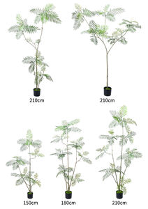 Décoration de bureau à domicile arbre Jacaranda restaurant décoration plante bonsaï fournisseur de plantes artificielles à guangzhou - Product Image 6