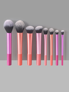 8 pezzi Set di <span class=keywords><strong>pennelli</strong></span> per il <span class=keywords><strong>trucco</strong></span> portatile strumenti cosmetici <span class=keywords><strong>colorati</strong></span> 8 pezzi ombretto <span class=keywords><strong>pennelli</strong></span> per le donne all'ingrosso portatile Make up <span class=keywords><strong>pennelli</strong></span> Kit - Product Image 2