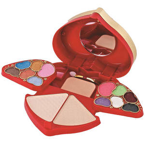 Juego de <span class=keywords><strong>maquillaje</strong></span> con forma de corazón, pequeño, marca privada, Cosméticos básicos, Kits de <span class=keywords><strong>maquillaje</strong></span> para mujer - Product Image 3