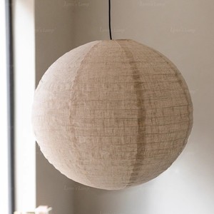 Japanese Fabric Pendant <b>Light</b> Round <b>Led</b> Home Lighting For Living Room Bedroom Single Head Chandelier D7121 - Product Image 3