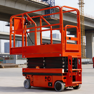 Nền tảng làm việc trên cao nâng người bằng điện 6m 8m 10m 12m, sử dụng pin, kích thước nhỏ, thủy lực, di động, tự hành, RUIJIE JTGZ - Product Image 6