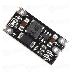 3.7V to 12V Mini DC-DC booster module The mini supports 5/8/9/12V lithium battery voltage boost