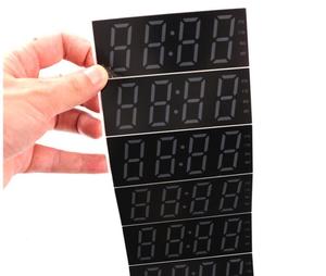 LED digital tube membrana wick display panel black digital sticker printing custom pet diffusion <span class=keywords><strong>film</strong></span> display digitale screen cut - Product Image 2
