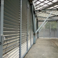 Système de persiennes horizontales amovibles pour façade, avec écran pare-soleil, design européen extérieur
