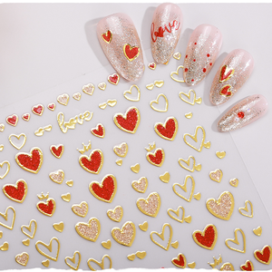 Pegatinas Finas y Duraderas para Uñas de Halloween, Calaveras, Calabazas, Brujas, Fantasmas, Corazones, Hojas, Estrellas que Brillan en la Oscuridad, Fáciles de Aplicar - Product Image 1