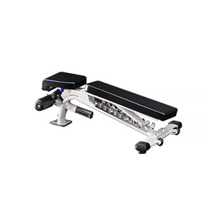 Banco de pesas profesional comercial para press de banca, uso doméstico, ajustable, integrado, de metal, con silla para mancuernas y rack multifunción - Product Image 5