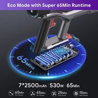 OEM S700 BLDC500W Smart Auto-Aspirateur balai sans fil Aspirateur pour tapis 37kPa Appareils ménagers pour l'entretien des sols à domicile Voiture