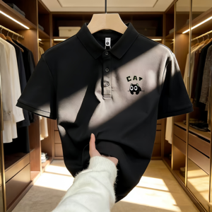 <span class=keywords><strong>Polo</strong></span> da uomo di alta qualità, semplici, eleganti, traspiranti e fresche, top estivi e t-shirt da uomo stampate - Product Image 4