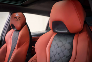 Sièges baquet sport de <span class=keywords><strong>luxe</strong></span> YLC pour BMW F30 F80 F10 M3 M4, personnalisables, avec revêtement en cuir et rembourrage en mousse, pour l'amélioration de l'intérieur de voiture - Product Image 3