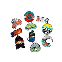 Pins de Solapa Personalizados con Diseño de Logotipo y Nombre, Insignias Metálicas de Esmalte Suave y Duro para Sombreros y Ropa, Lindas, Venta al por Mayor, Fabricante