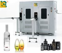 Nouvelle machine d'impression sérigraphique automatique 4 couleurs LC, imprimante multifonction automatique pour bouteilles et tubes, séchage UV pour objets ronds/plats/coniques