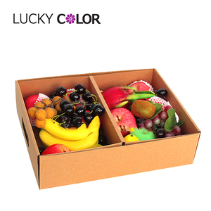 Custom Vegetable Cardboard Box Fruit Packing Boxes Tomato Packing Corrugated Carton Box